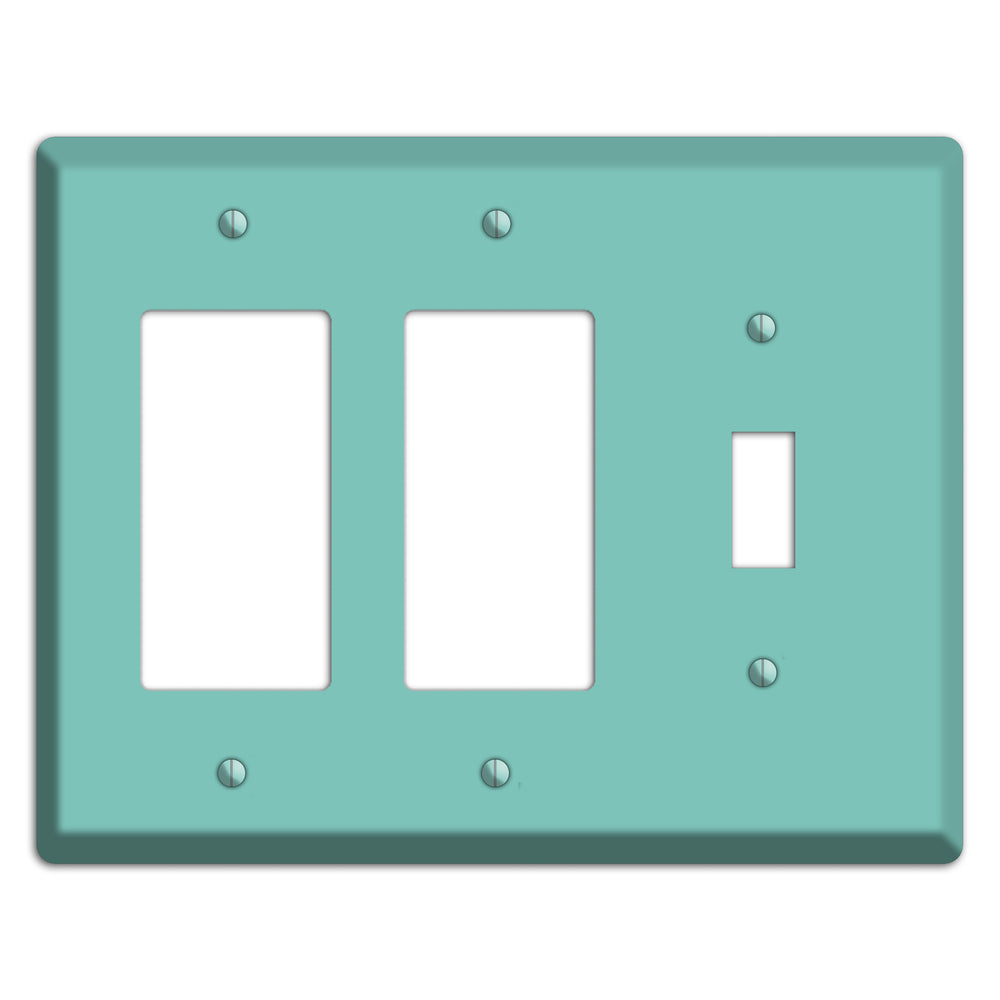 Baxter Seafoam 2 Rocker / Toggle Wallplate