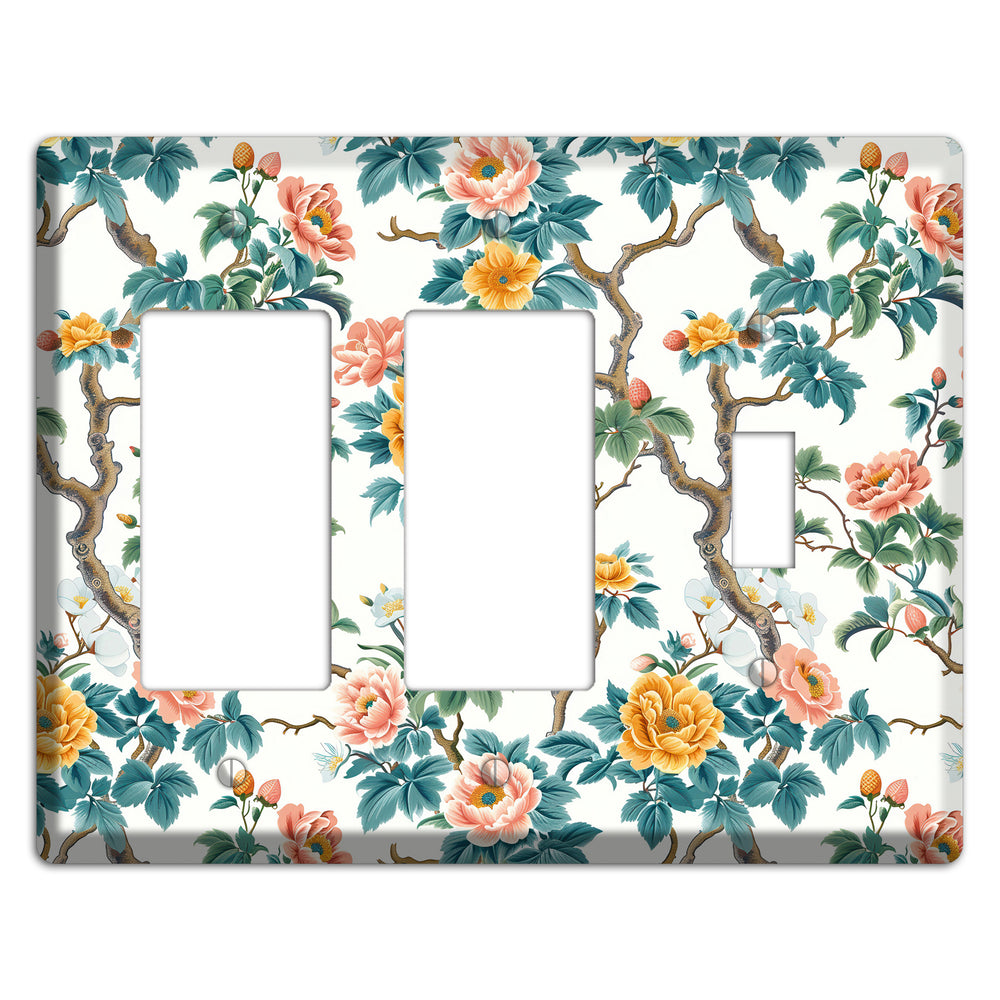 Blossom & Bough 2 Rocker / Toggle Wallplate