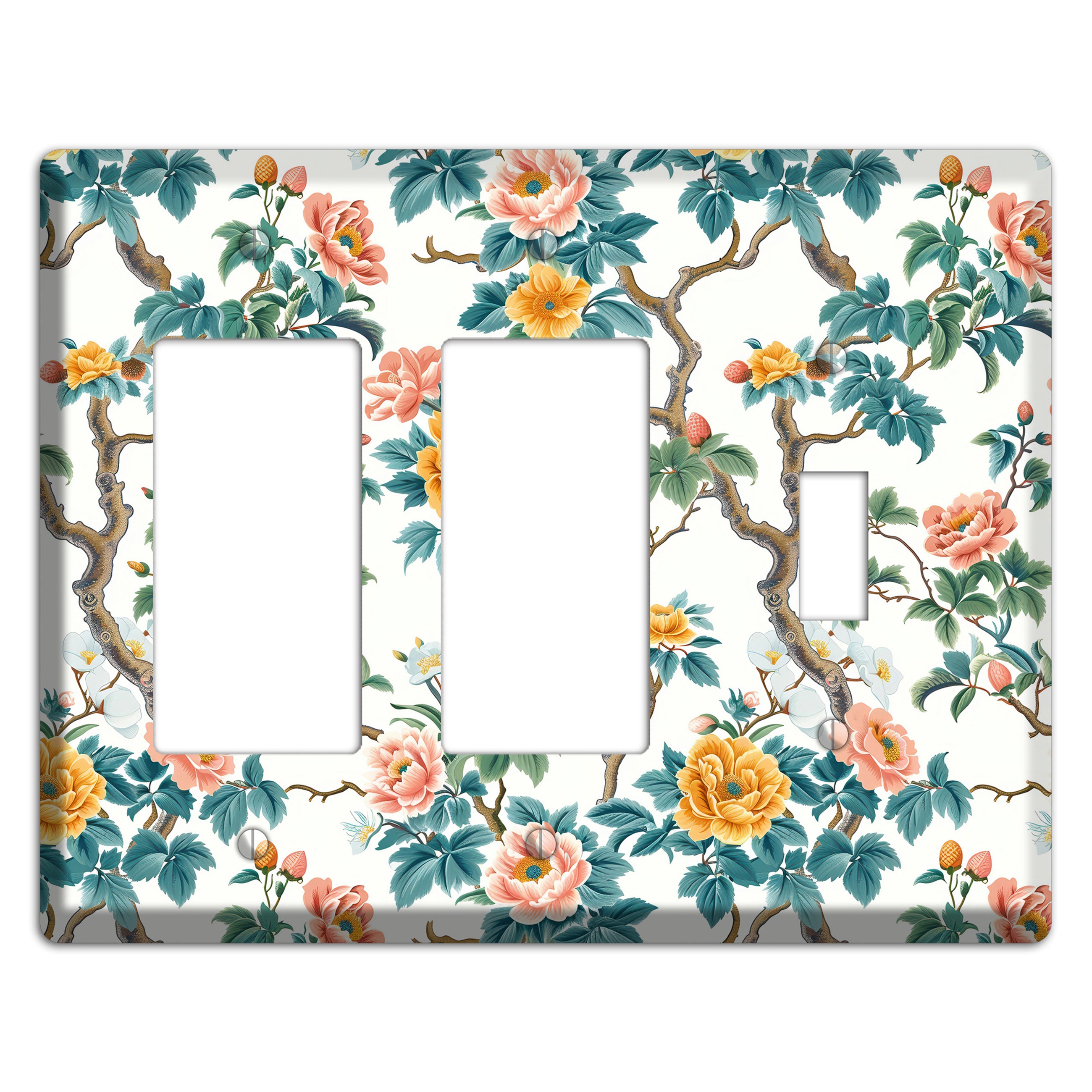 Blossom & Bough 2 Rocker / Toggle Wallplate
