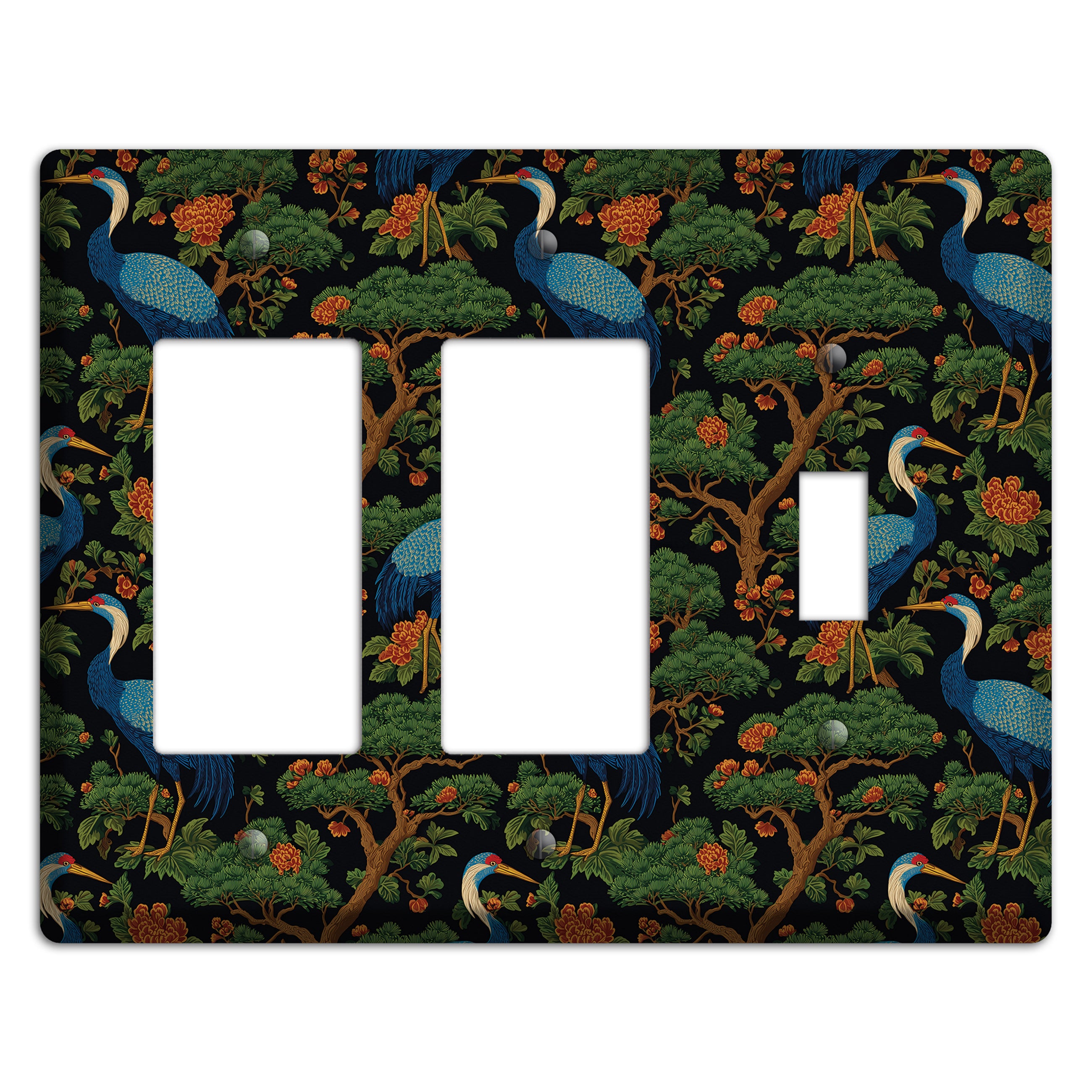 Cobalt Pine Vigil 2 Rocker / Toggle Wallplate