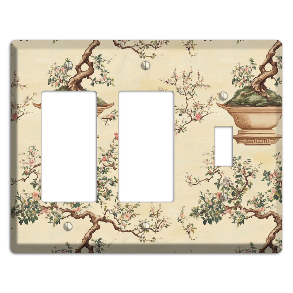 Bonsai & Blossom 2 Rocker / Toggle Wallplate