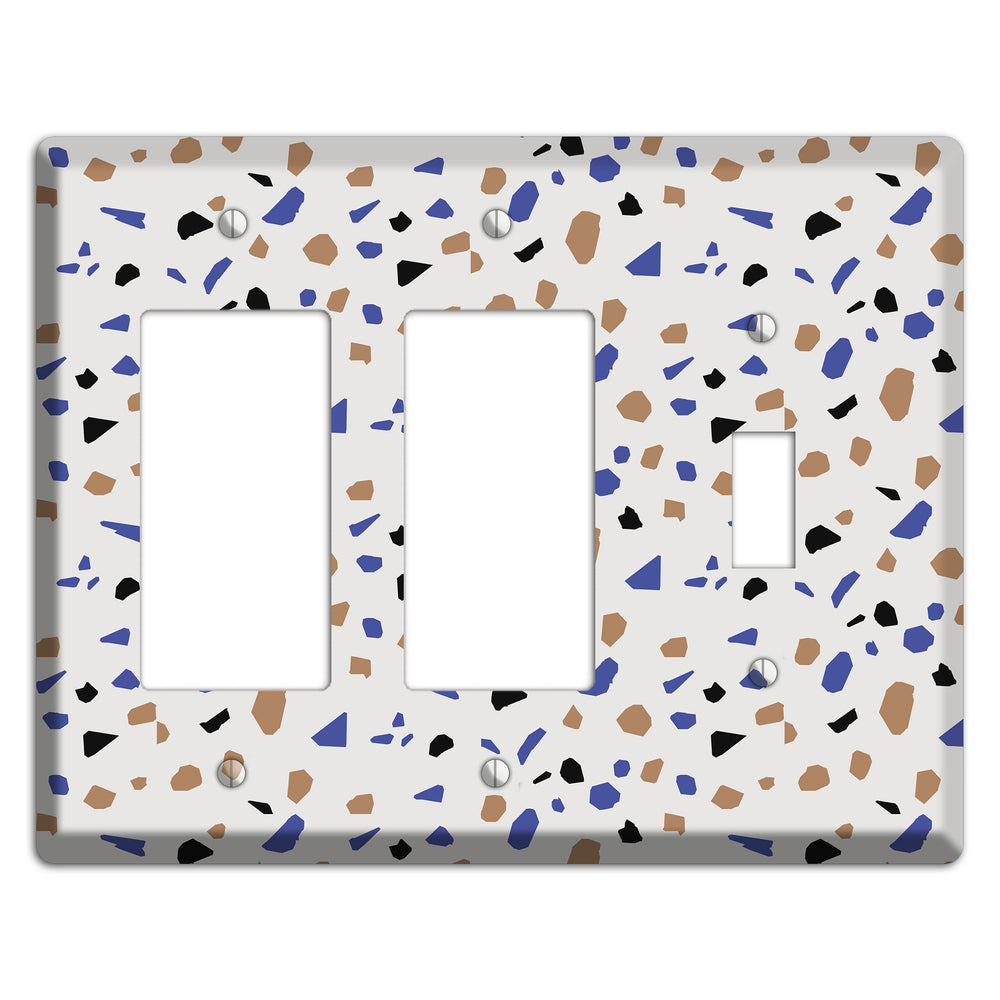 Retro Pop Terrazzo 2 Rocker / Toggle Wallplate