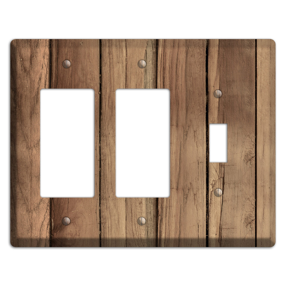 Saltwood Panels 2 Rocker / Toggle Wallplate