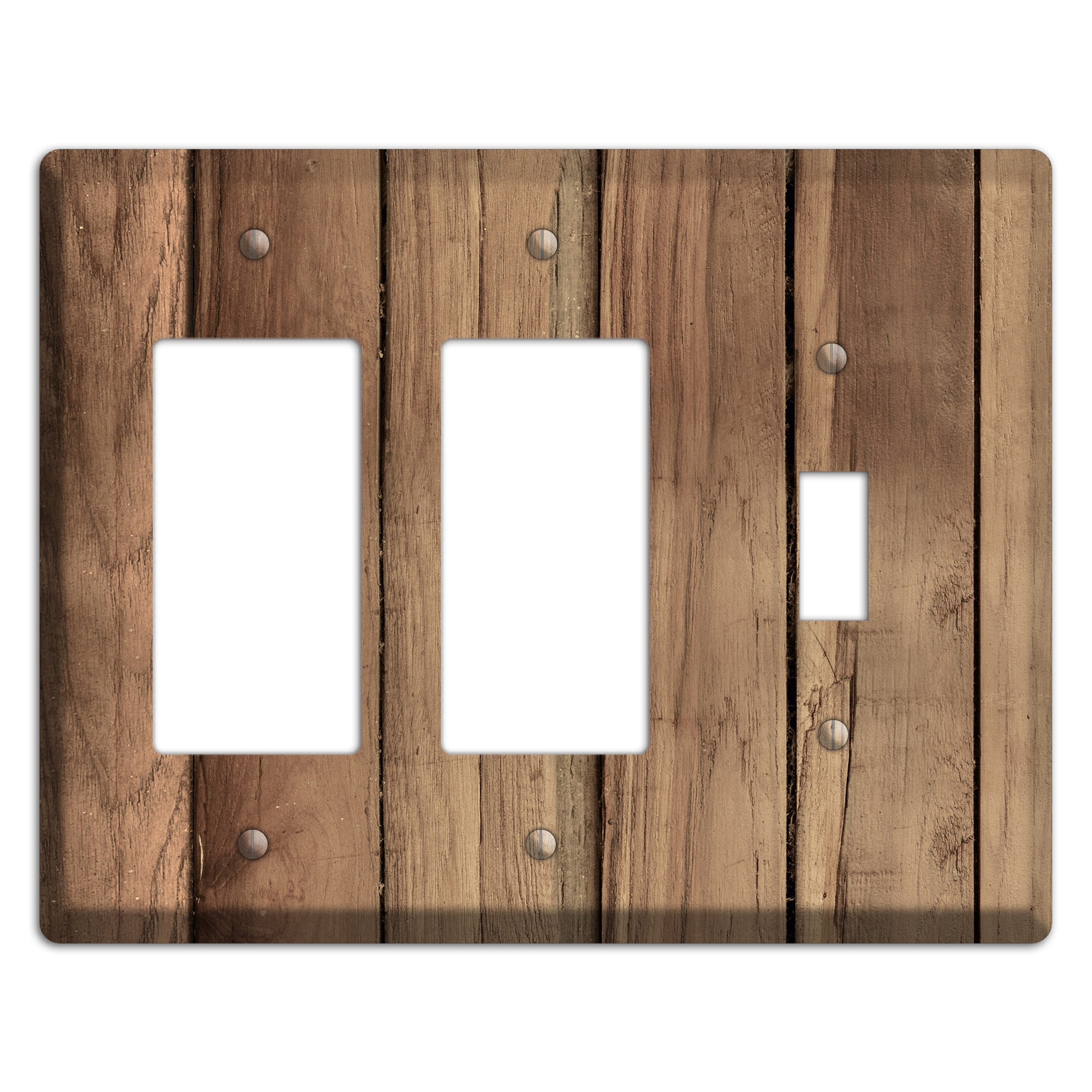 Saltwood Panels 2 Rocker / Toggle Wallplate