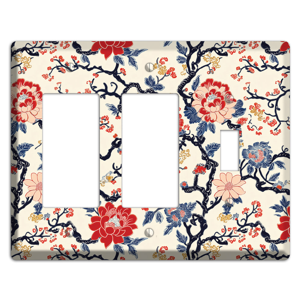 Crimson Branch Reverie 2 Rocker / Toggle Wallplate