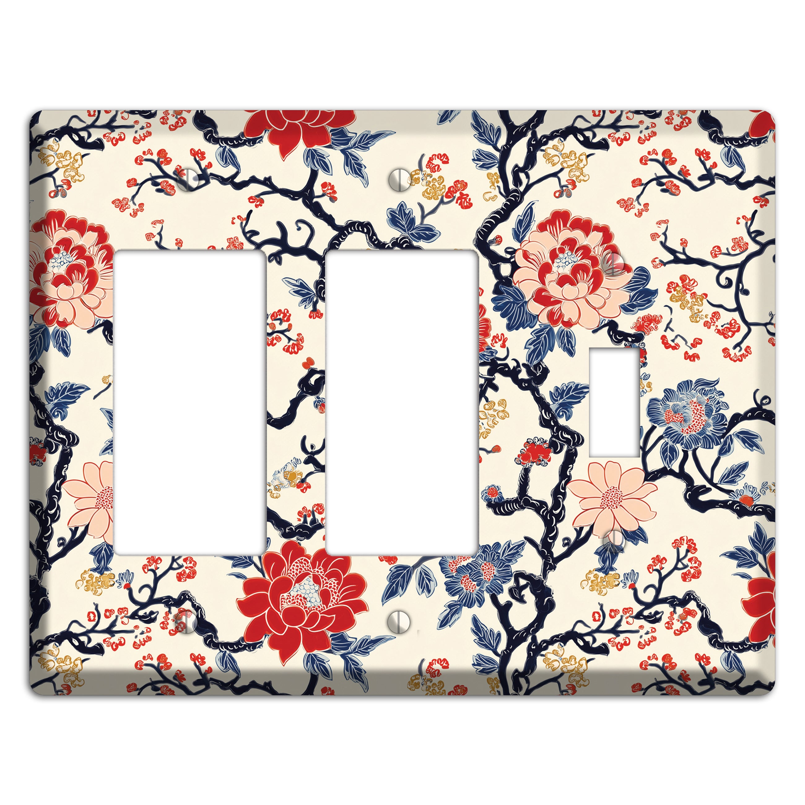 Crimson Branch Reverie 2 Rocker / Toggle Wallplate