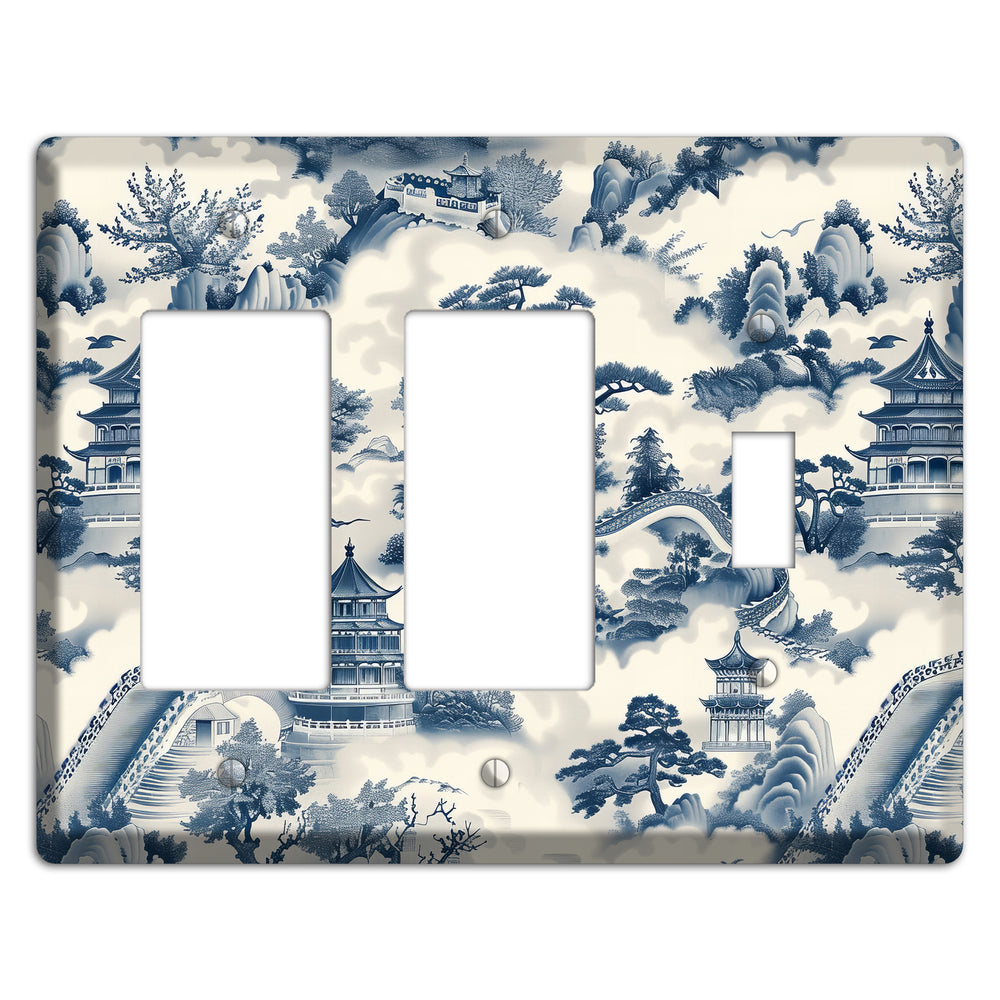 Imperial Mist 2 Rocker / Toggle Wallplate