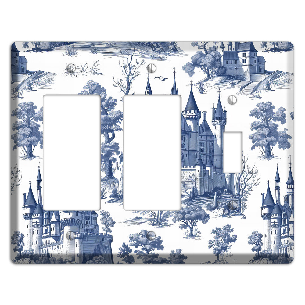 Fortress & Fog 2 Rocker / Toggle Wallplate