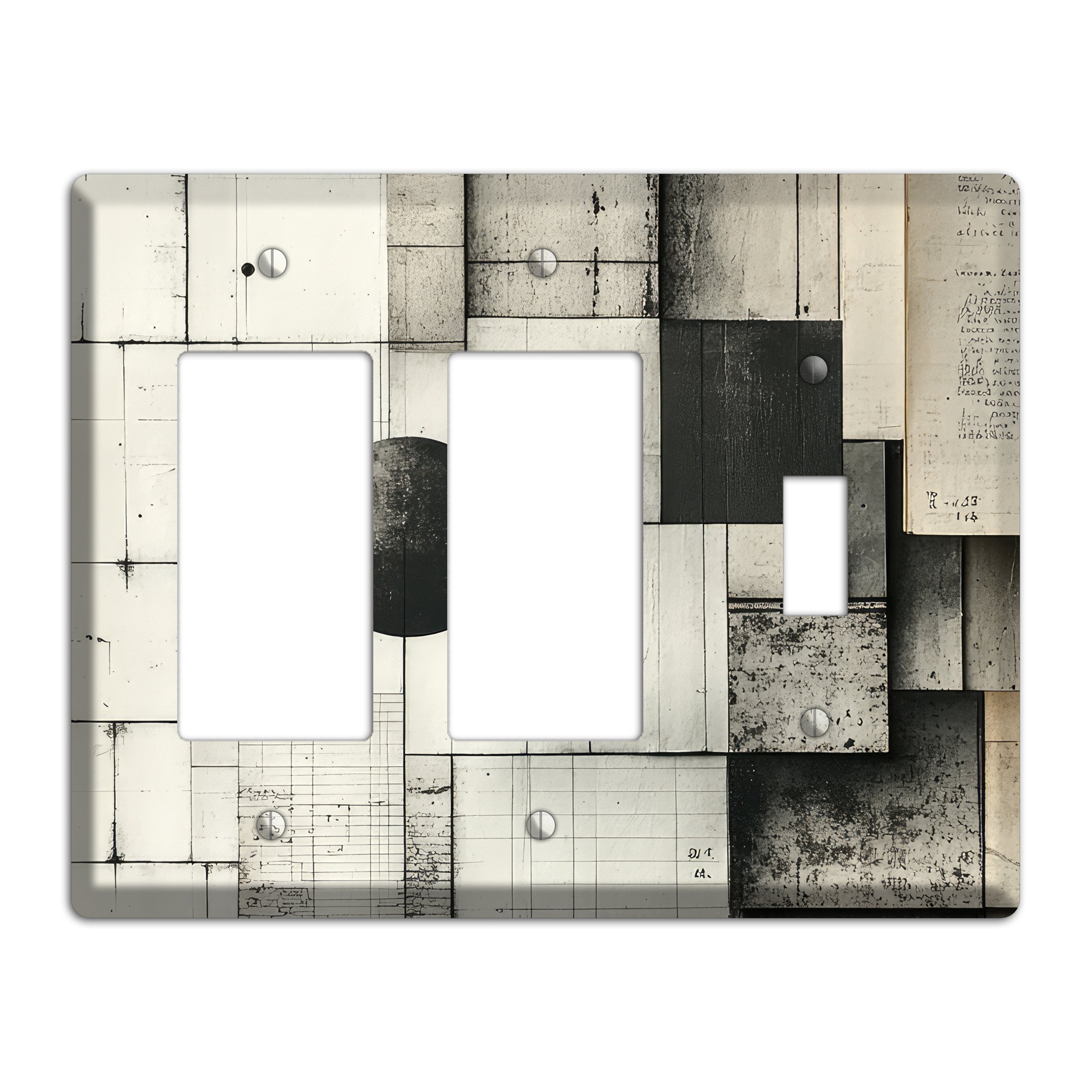 Ledger & Void 2 Rocker / Toggle Wallplate