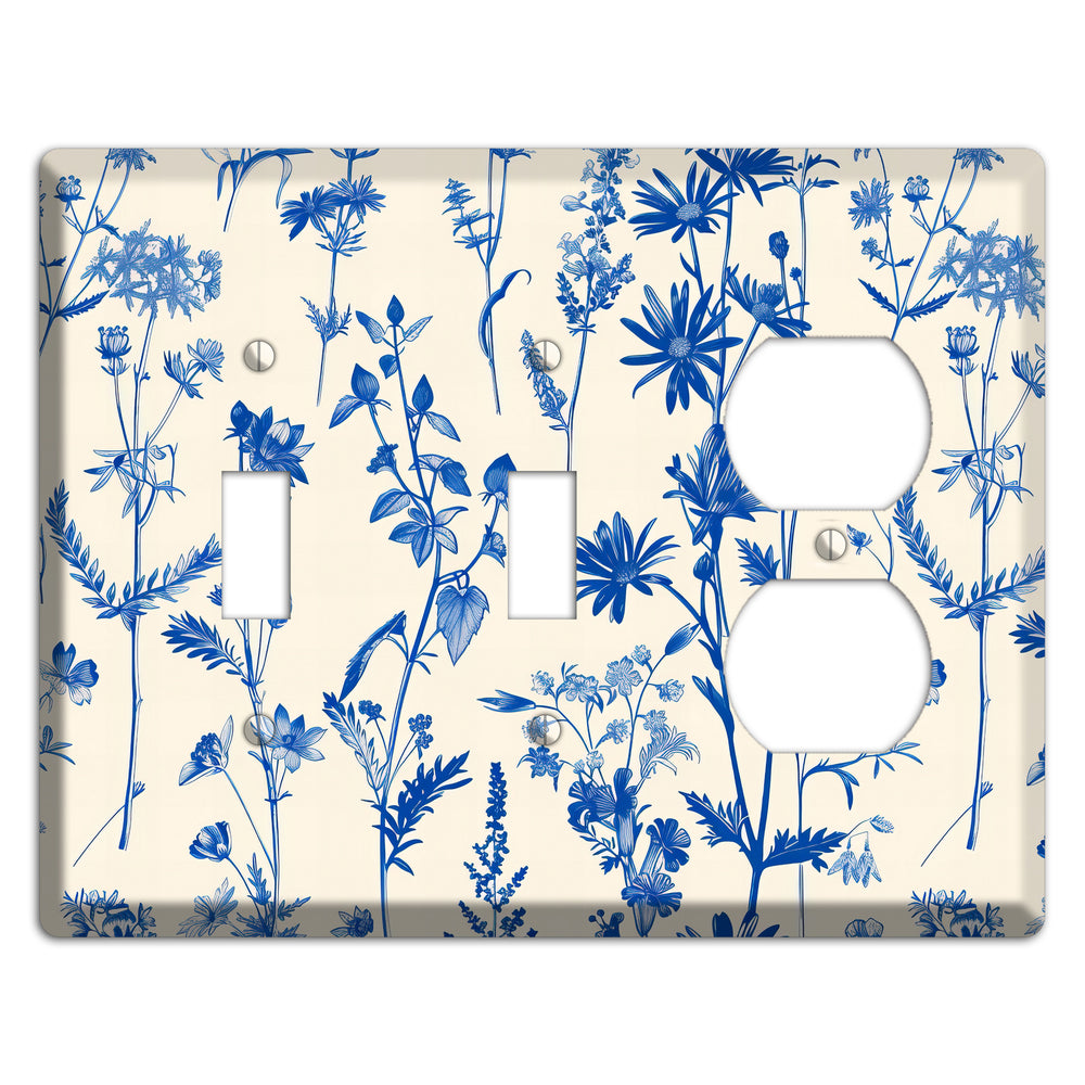 Meadow in Ink 2 Toggle / Duplex Wallplate