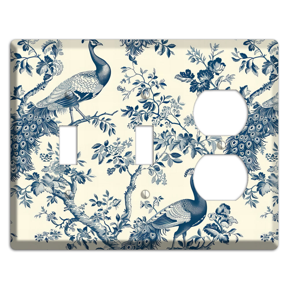 Peacock Court 2 Toggle / Duplex Wallplate