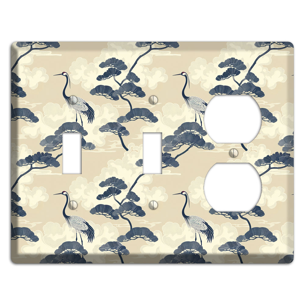 Indigo Pine Serenity 2 Toggle / Duplex Wallplate