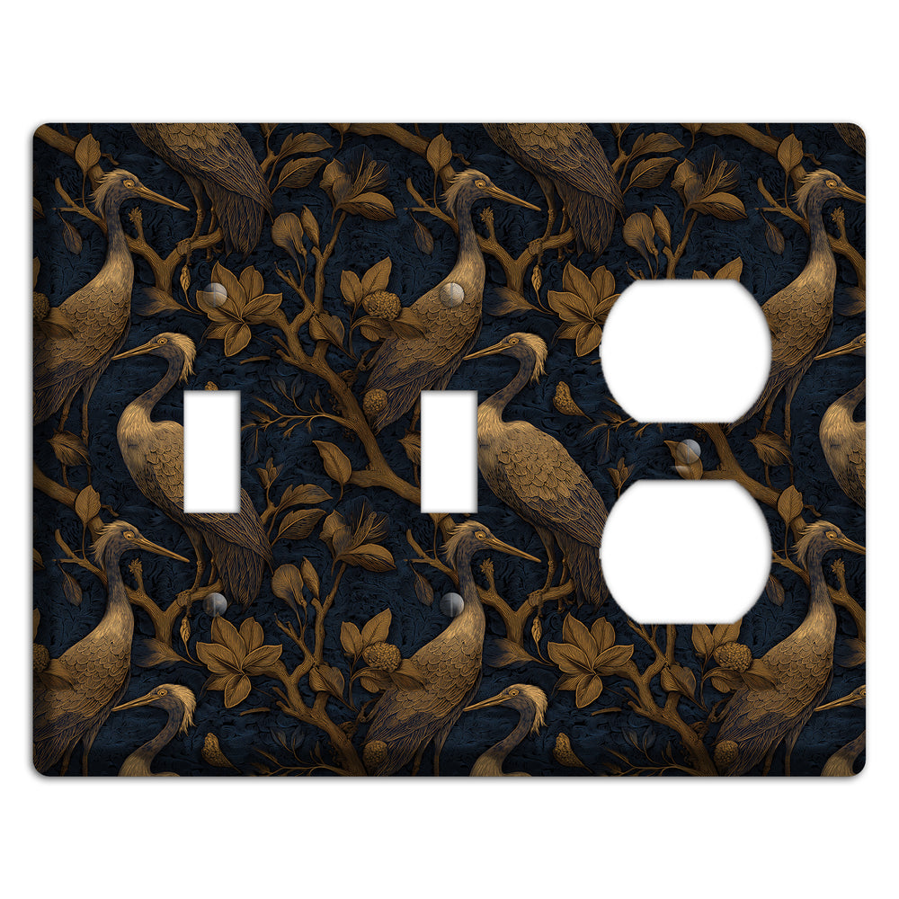 Gilded Heron Dusk 2 Toggle / Duplex Wallplate