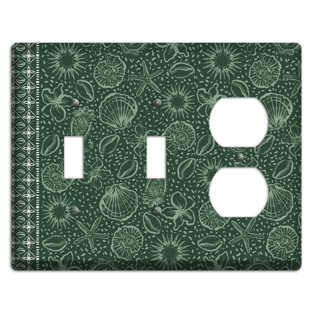 Emerald Tide Reliquary 2 Toggle / Duplex Wallplate