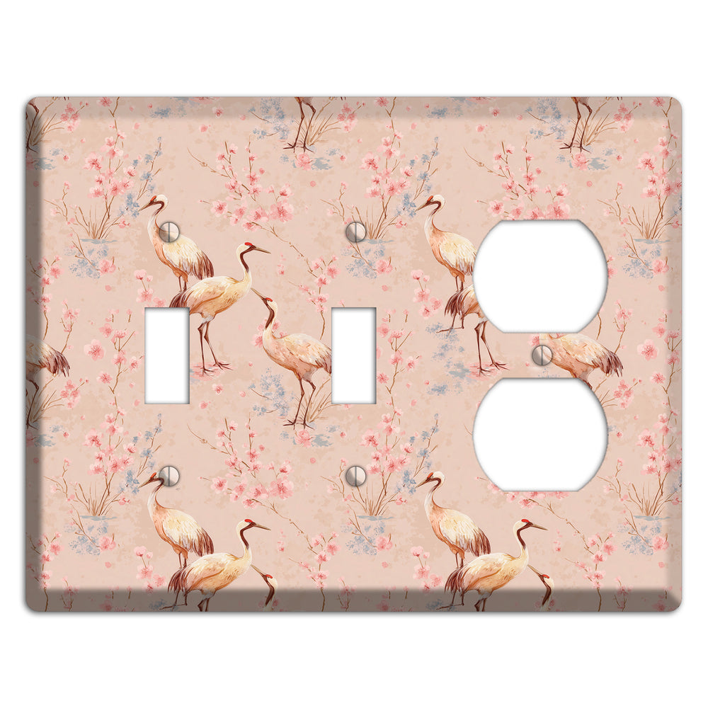 Blush Sakura Passage 2 Toggle / Duplex Wallplate