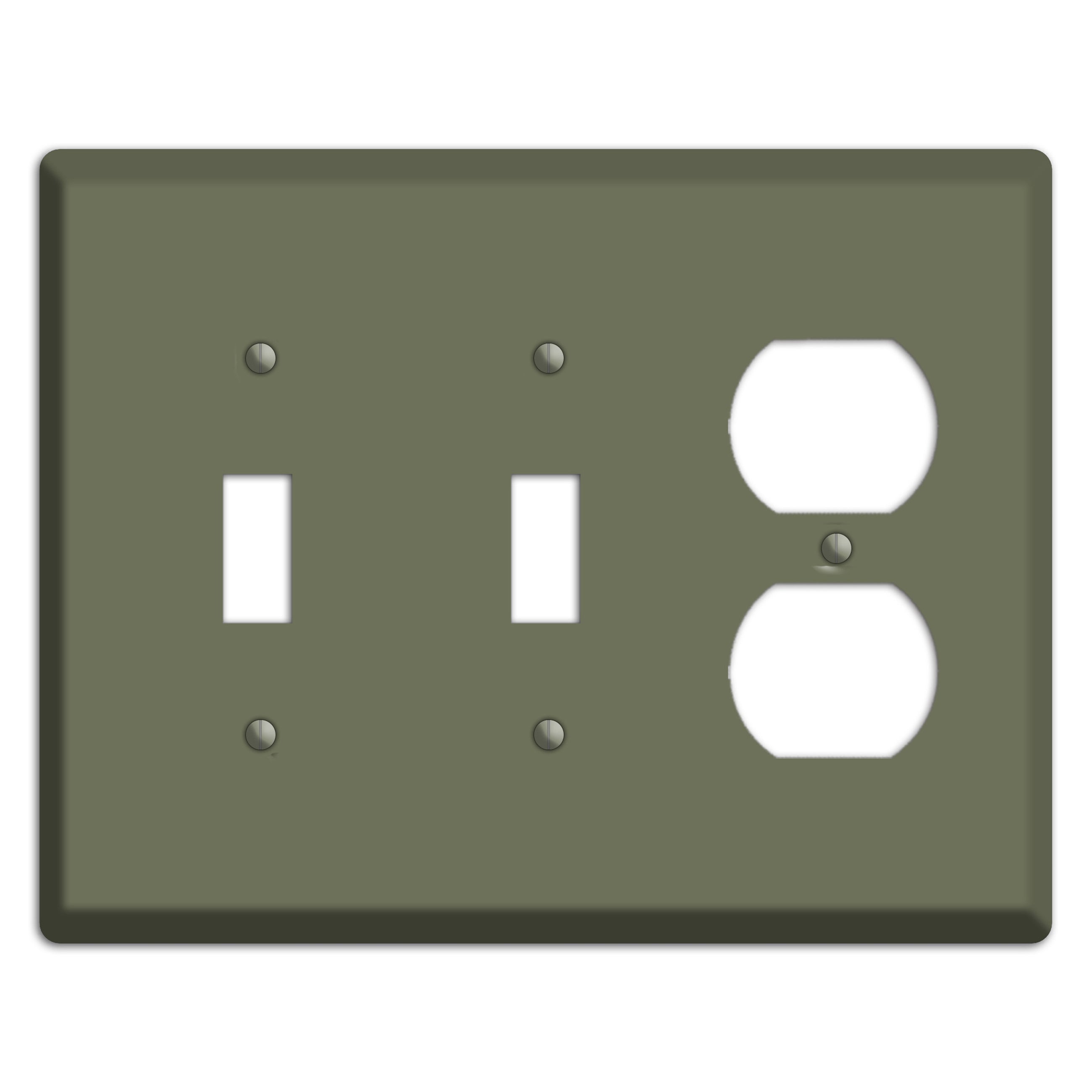 Baxter Eucalyptus 2 Toggle / Duplex Wallplate