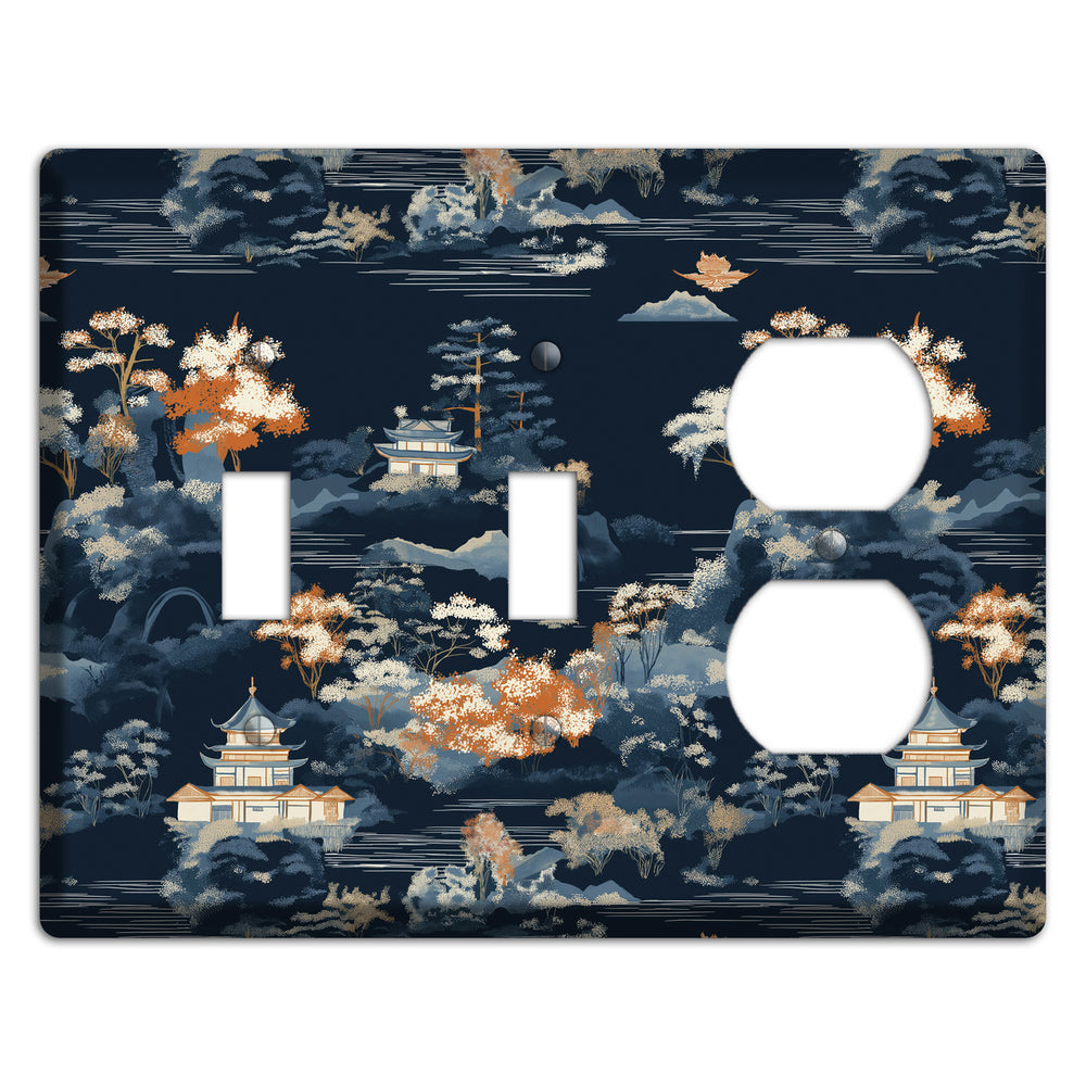 Jade Lantern Dusk 2 Toggle / Duplex Wallplate