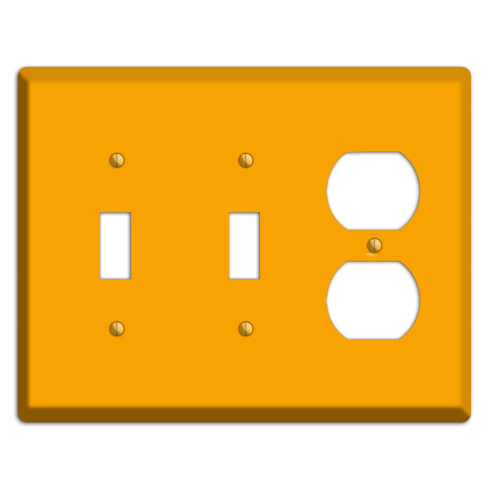 Baxter Mustard 2 Toggle / Duplex Wallplate