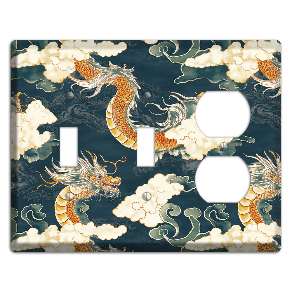Celestial Serpent Sky 2 Toggle / Duplex Wallplate