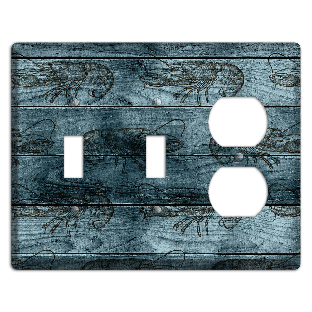 Lobster Ledger 2 Toggle / Duplex Wallplate