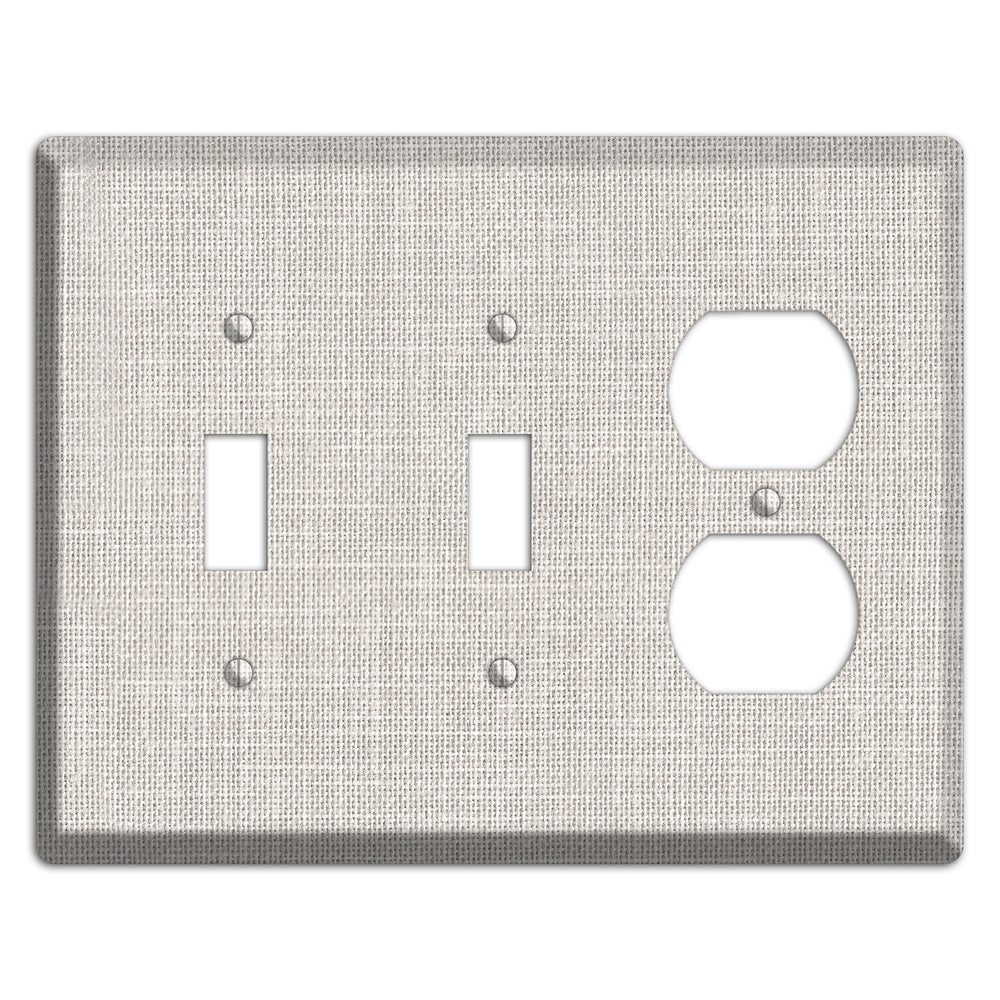 Linen Drift 2 Toggle / Duplex Wallplate