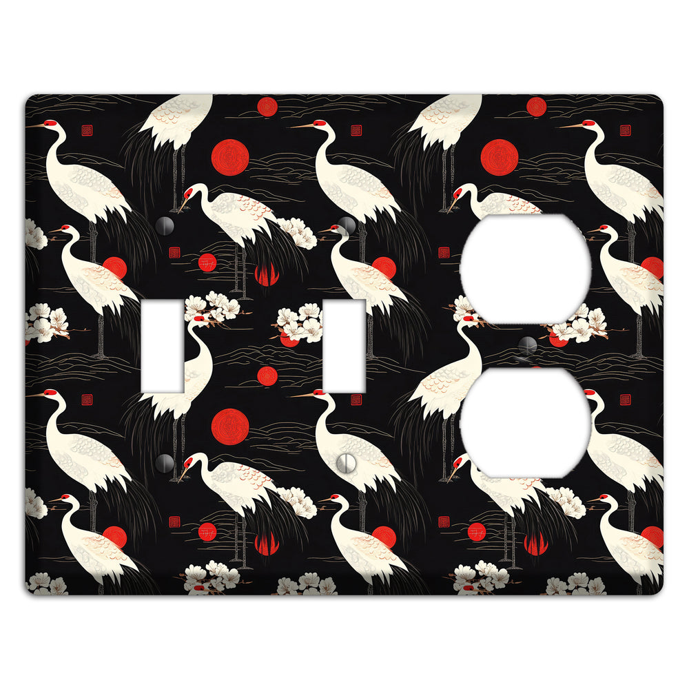 Obsidian Sun Vigil 2 Toggle / Duplex Wallplate