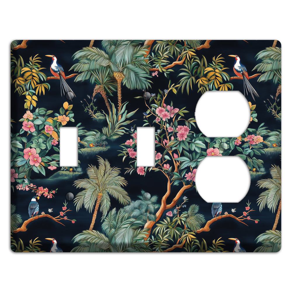 Jungle Nocturne 2 Toggle / Duplex Wallplate