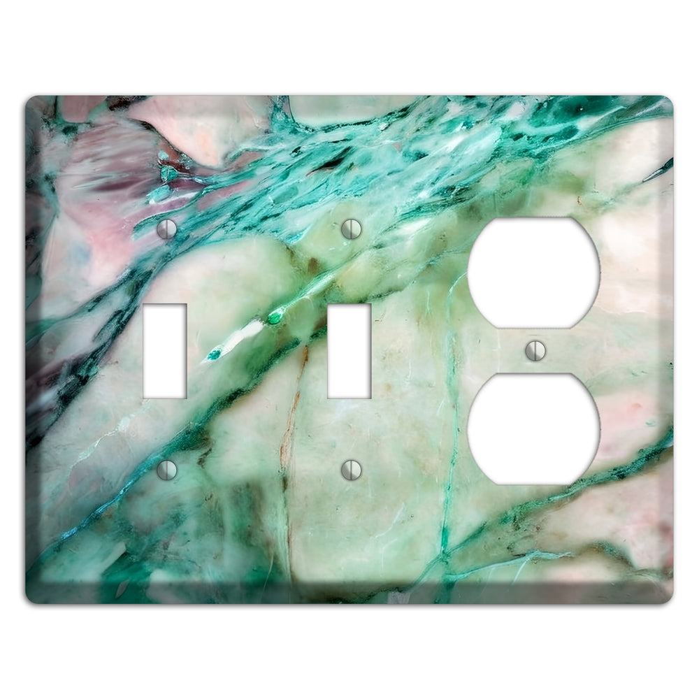 Monte Carlo Marble 2 Toggle / Duplex Wallplate