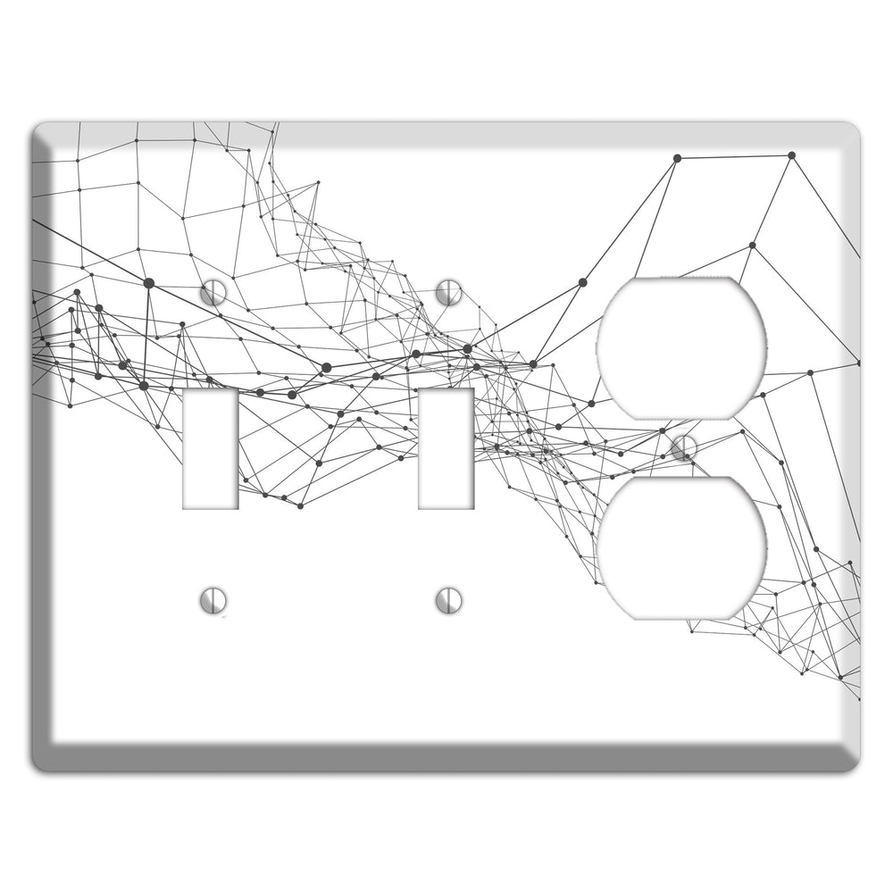 Drift Network Collapse 2 Toggle / Duplex Wallplate