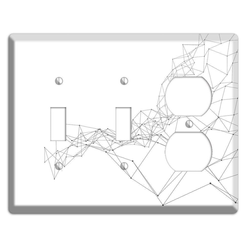 Emergent Mesh Theory 2 Toggle / Duplex Wallplate