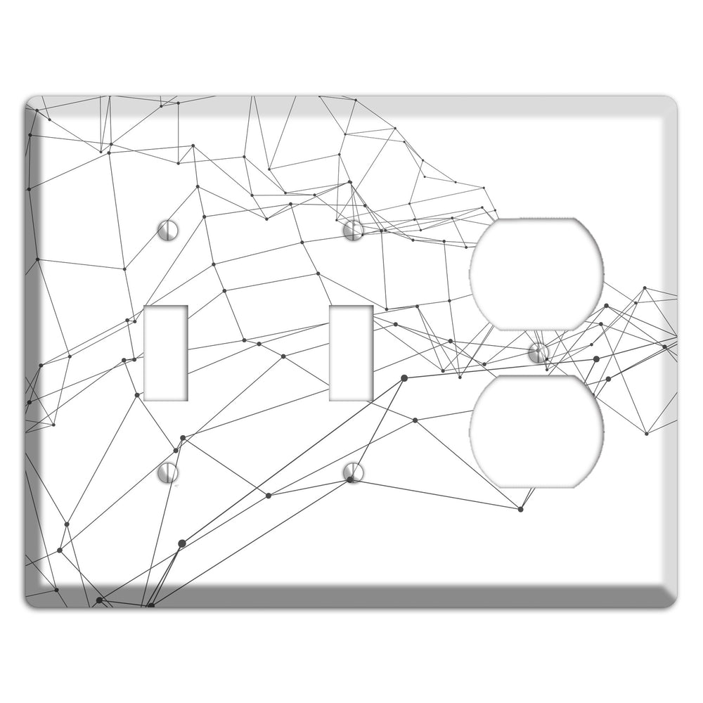 Woven Signal Web 2 Toggle / Duplex Wallplate
