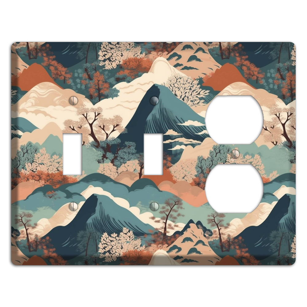 Mountain Reverie 2 Toggle / Duplex Wallplate