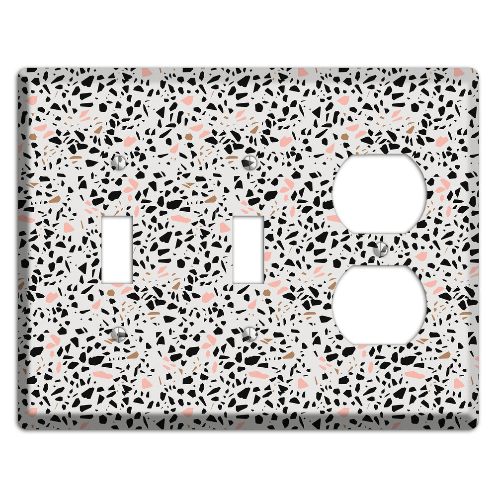 Monochrome Mix 2 Toggle / Duplex Wallplate