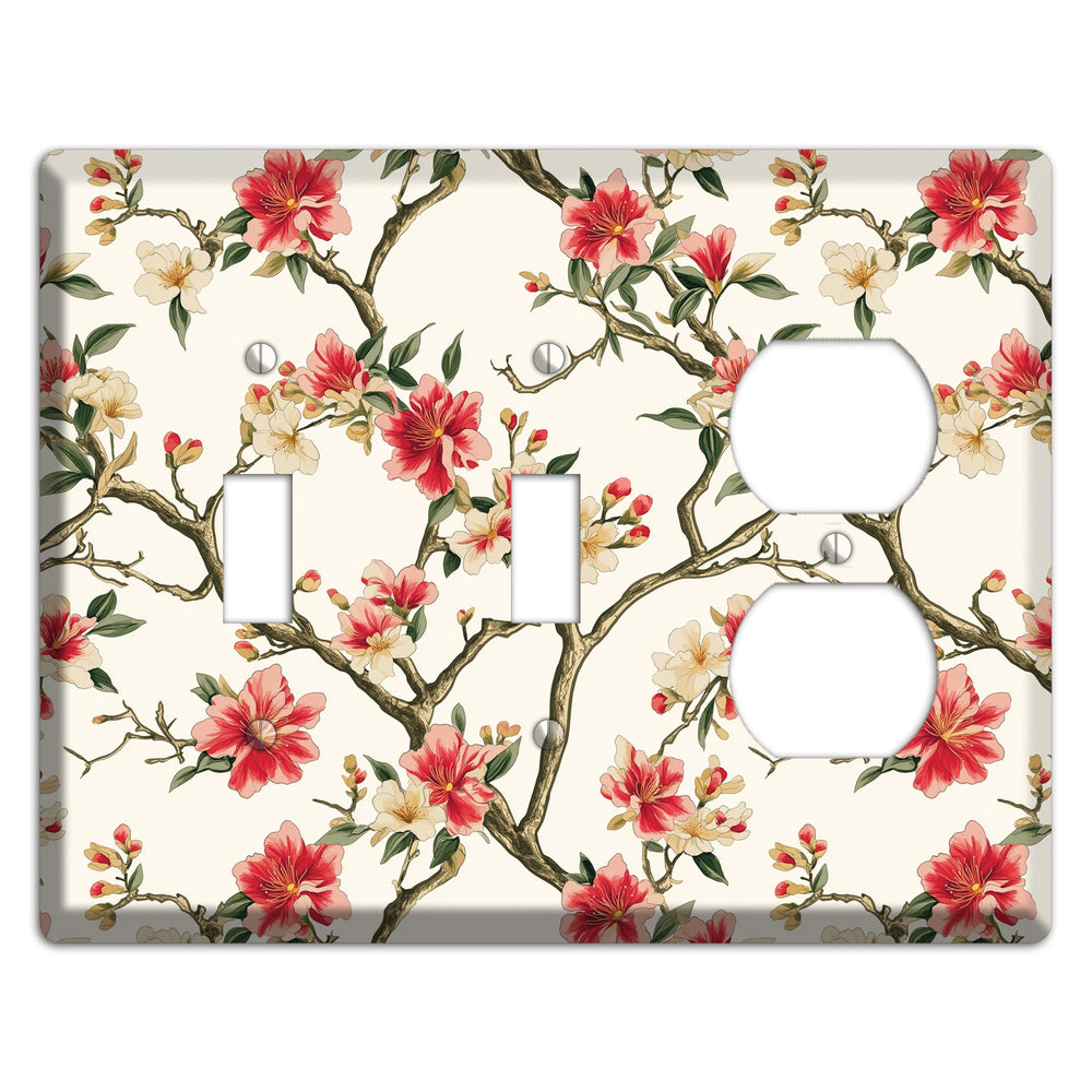 Blossom & Bough 2 Toggle / Duplex Wallplate