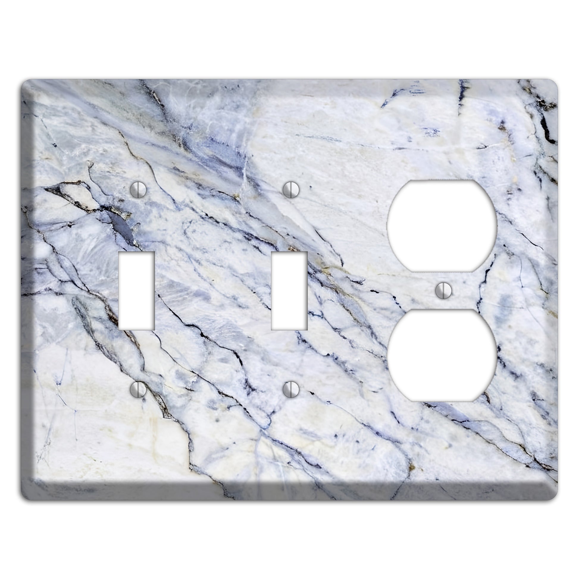 Geyser Marble 2 Toggle / Duplex Wallplate