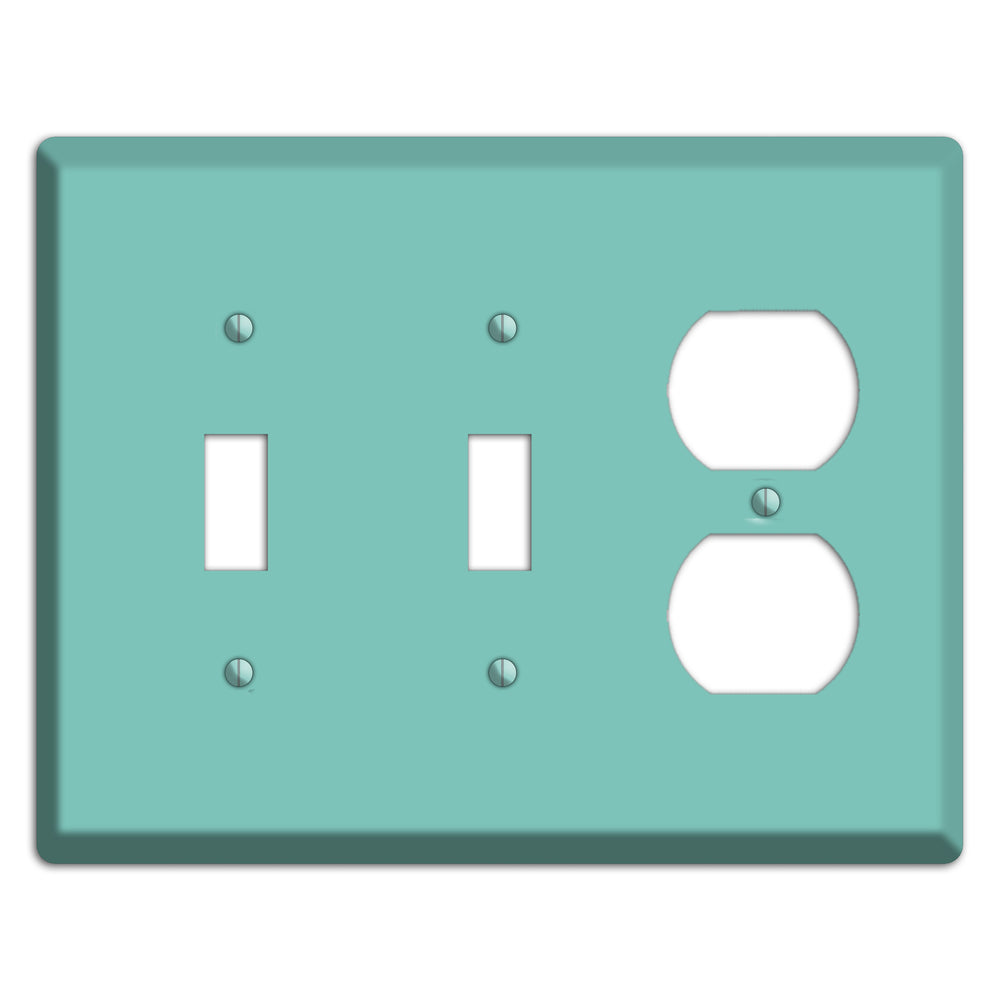 Baxter Seafoam 2 Toggle / Duplex Wallplate