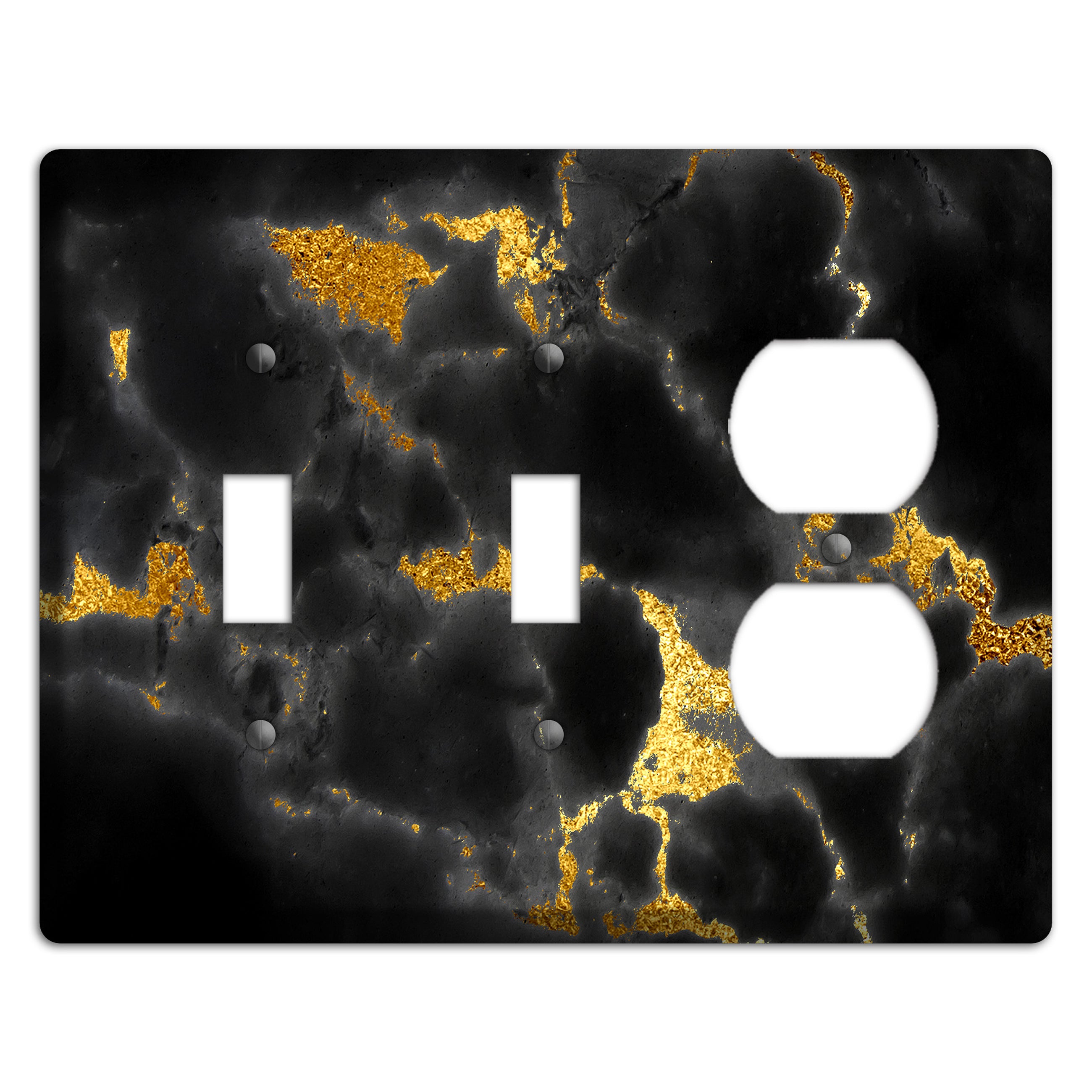 Equator Marble 2 Toggle / Duplex Wallplate