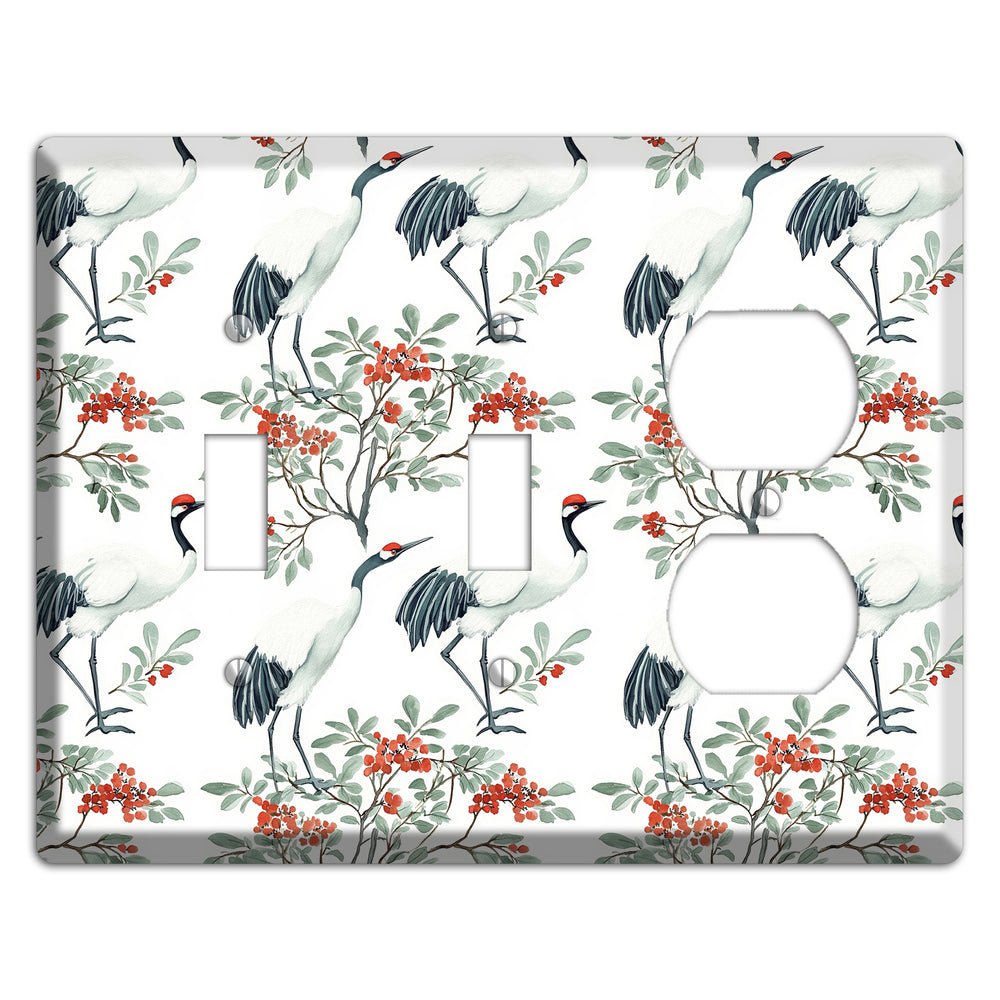 Scarlet Crown Reverie 2 Toggle / Duplex Wallplate