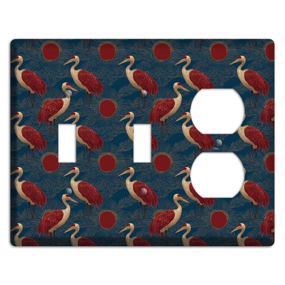Indigo Sun Vigil 2 Toggle / Duplex Wallplate