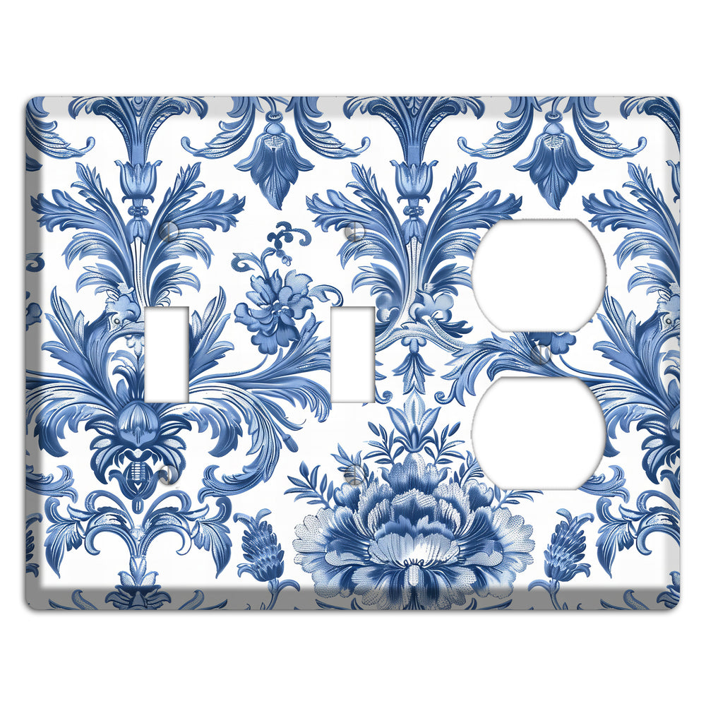 Porcelain Garden Reverie 2 Toggle / Duplex Wallplate