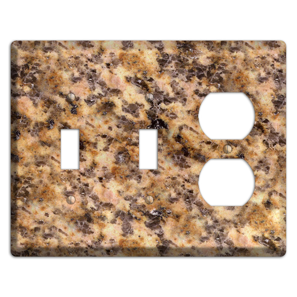 Lapidus Granite 2 Toggle / Duplex Wallplate