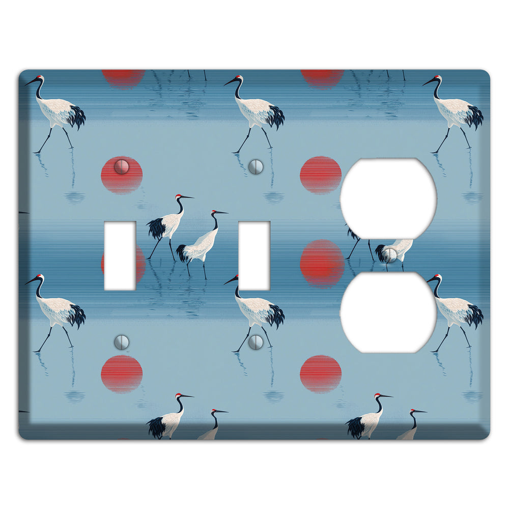 Scarlet Sun Shallows 2 Toggle / Duplex Wallplate