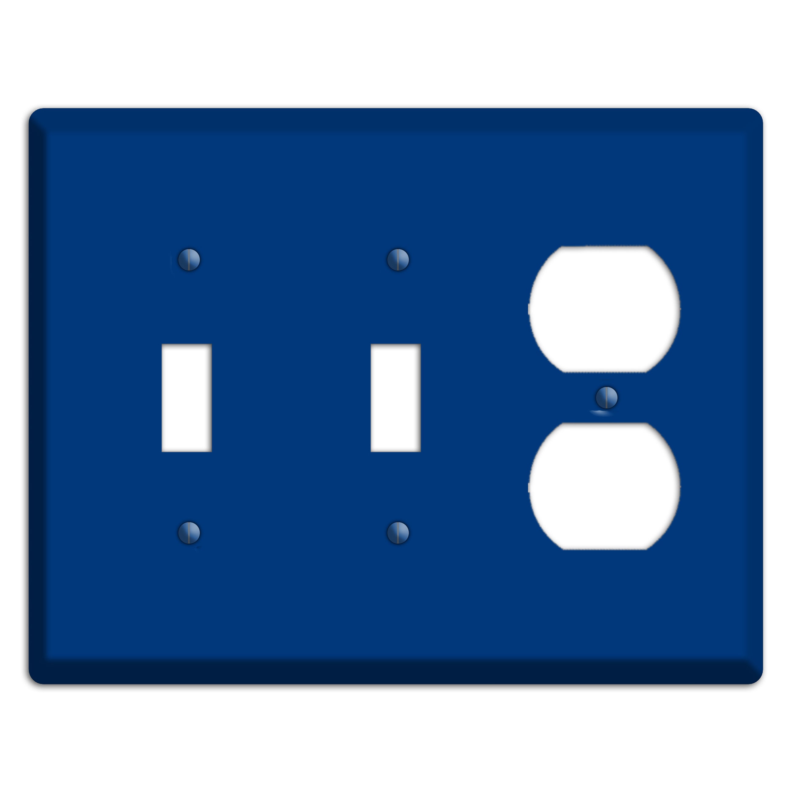Baxter Simply Blue 2 Toggle / Duplex Wallplate