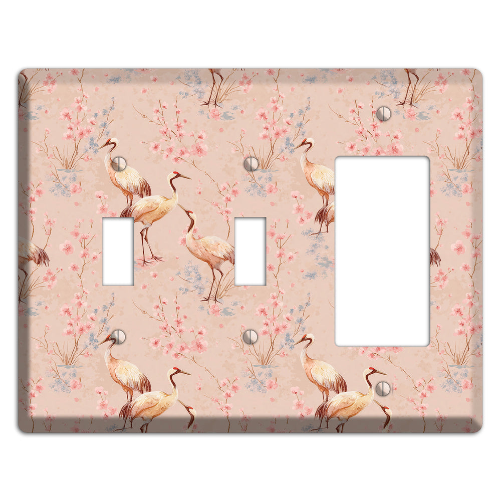 Blush Sakura Passage 2 Toggle / Rocker Wallplate