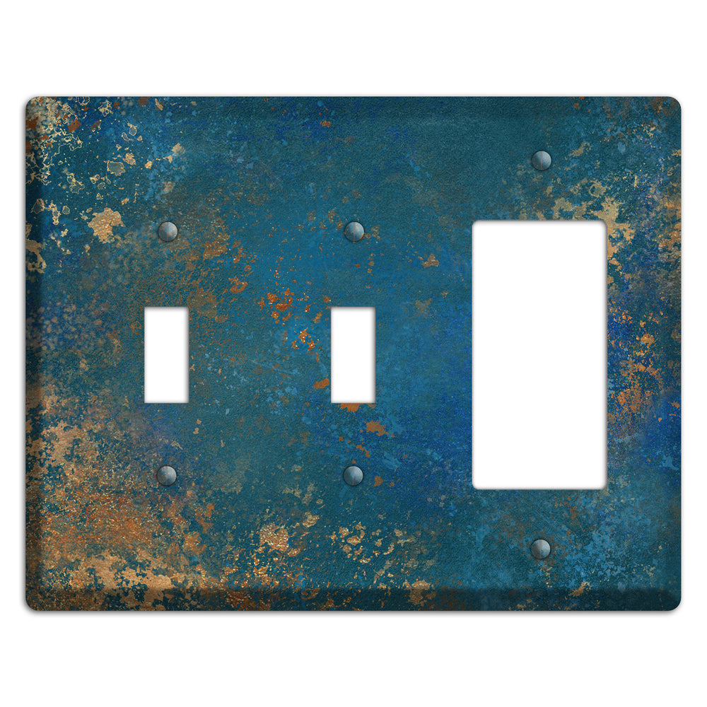 Oxidized Ocean 2 Toggle / Rocker Wallplate