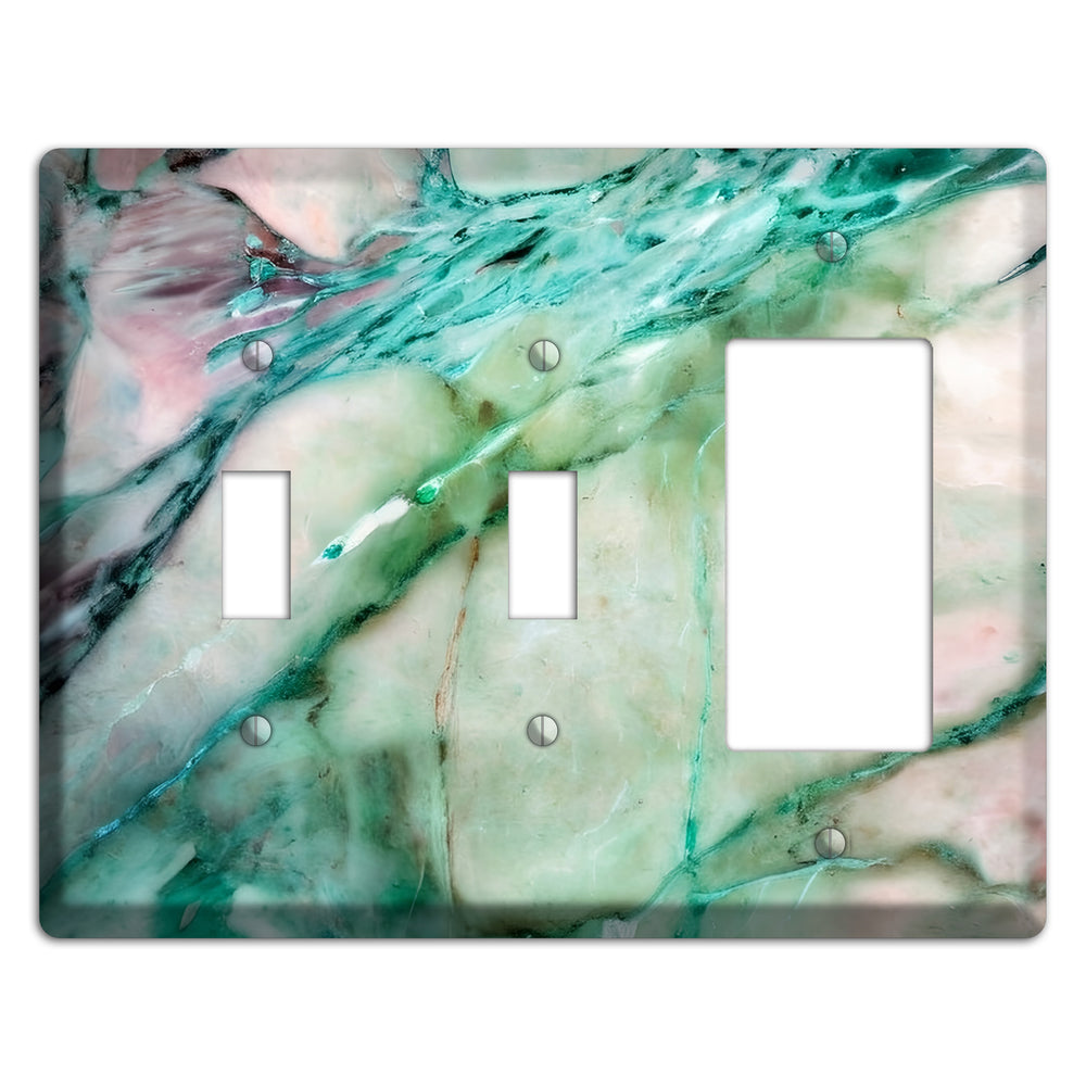 Monte Carlo Marble 2 Toggle / Rocker Wallplate