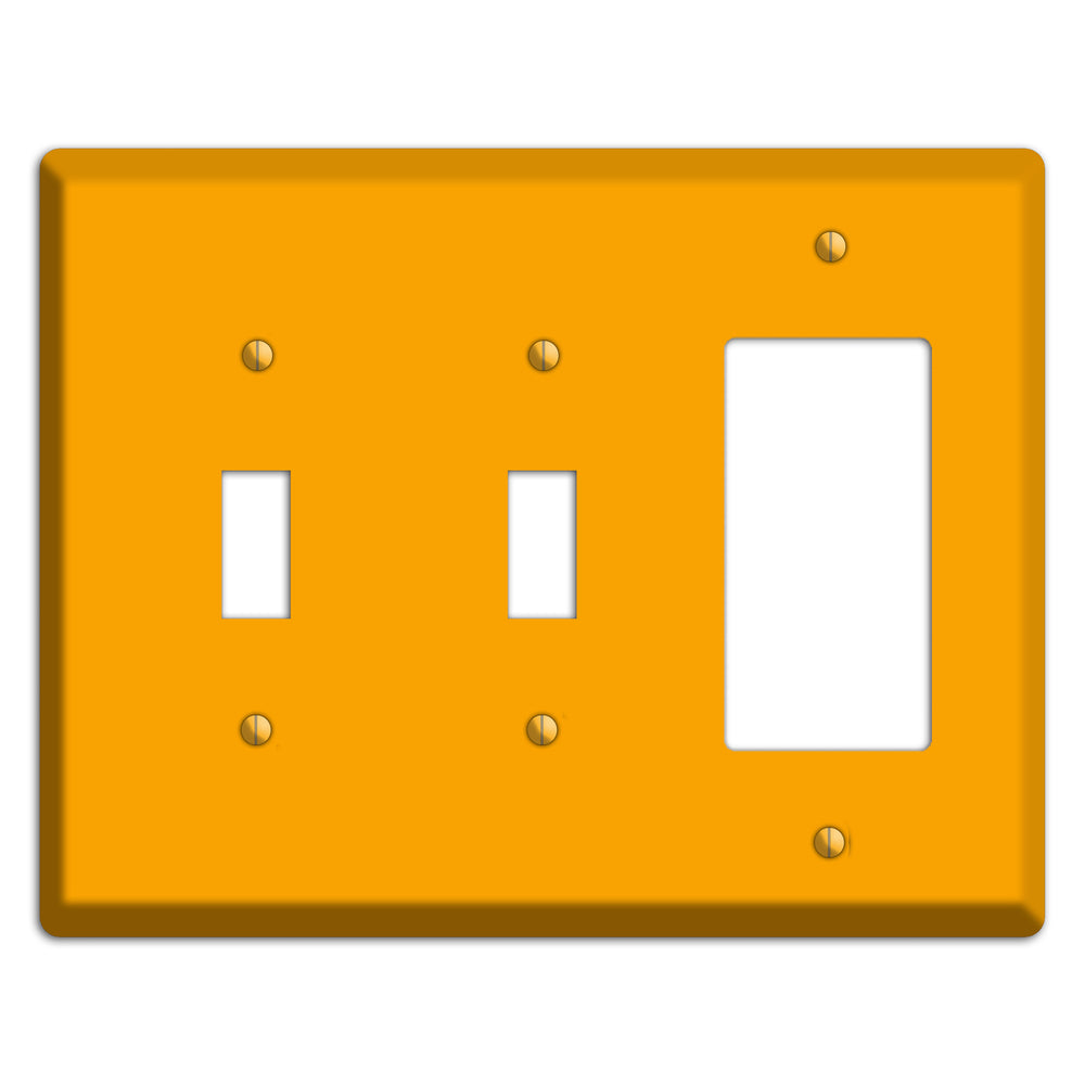 Baxter Mustard 2 Toggle / Rocker Wallplate