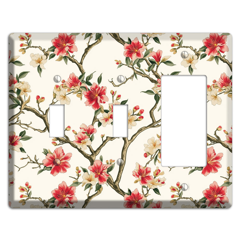 Blossom & Bough 2 Toggle / Rocker Wallplate