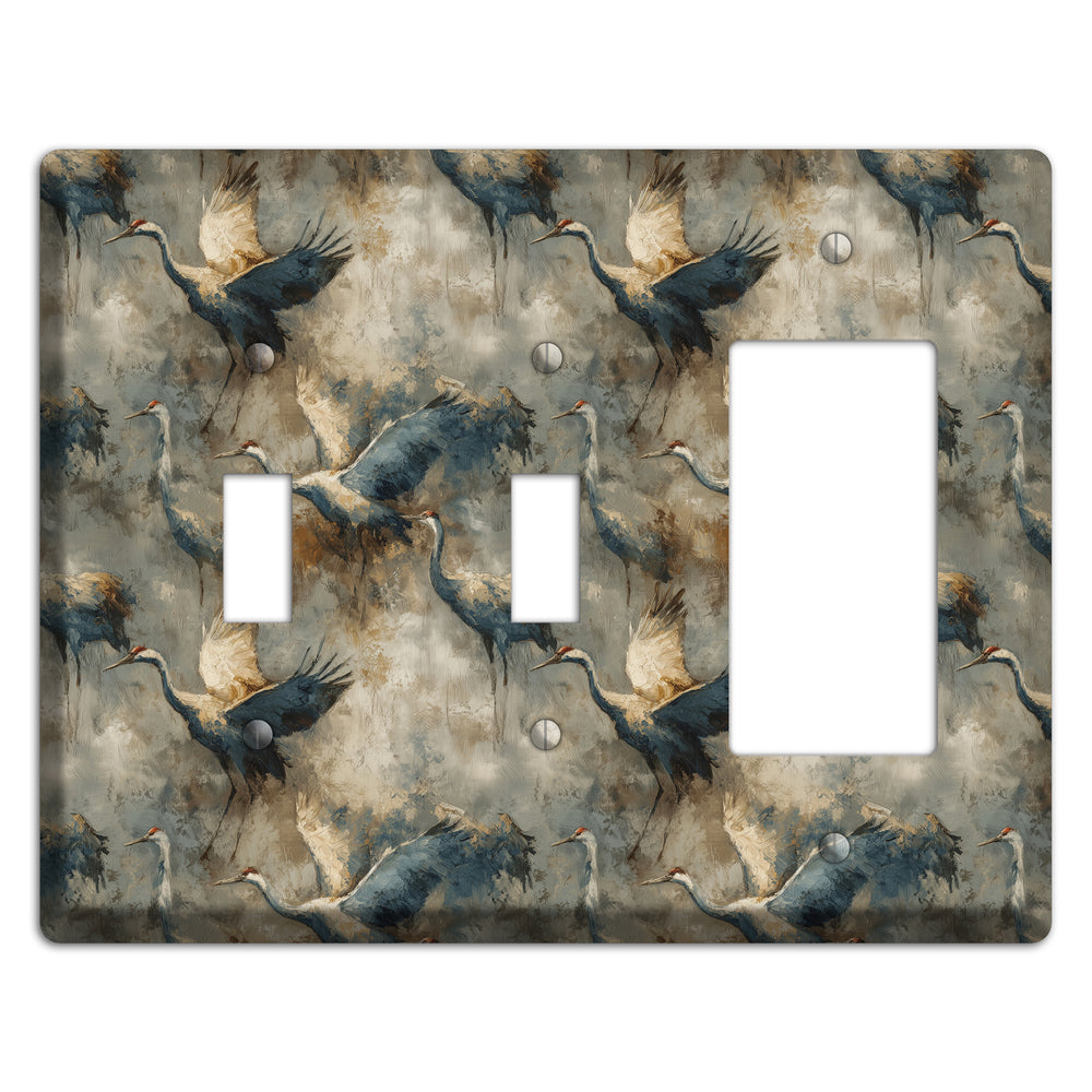 Slate Crane Migration 2 Toggle / Rocker Wallplate