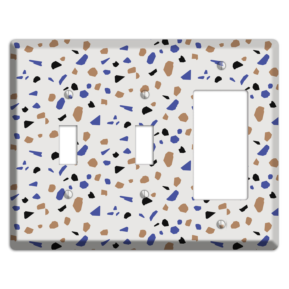 Retro Pop Terrazzo 2 Toggle / Rocker Wallplate